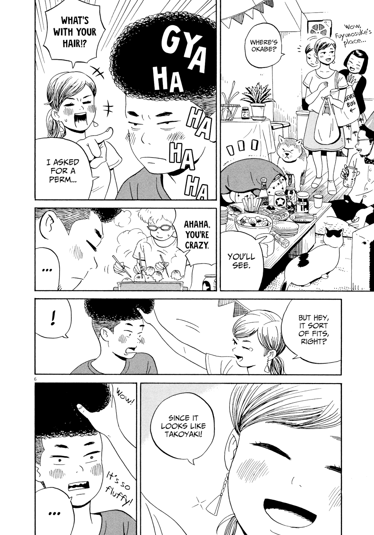 Tokyo Alien Brothers Chapter 9 page 6 - Chapter 9: Takoyaki Party Night of Love