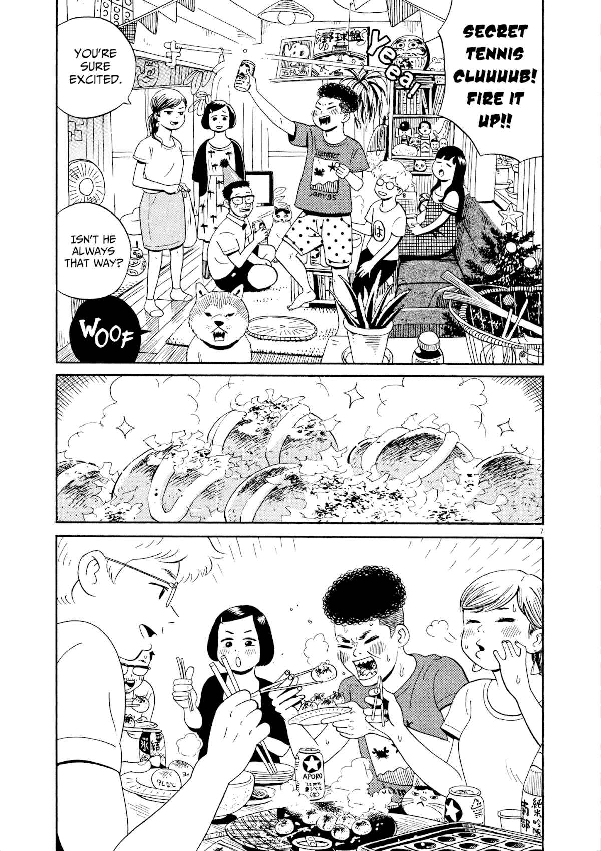 Tokyo Alien Brothers Chapter 9 page 7 - Chapter 9: Takoyaki Party Night of Love
