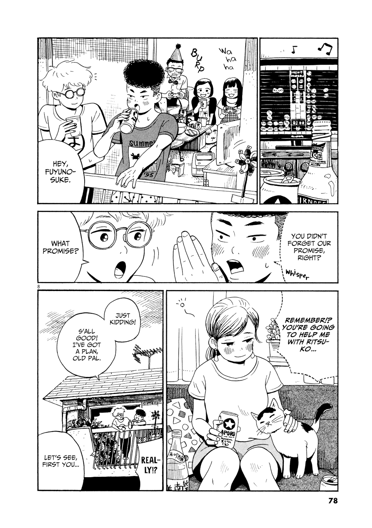 Tokyo Alien Brothers Chapter 9 page 8 - Chapter 9: Takoyaki Party Night of Love