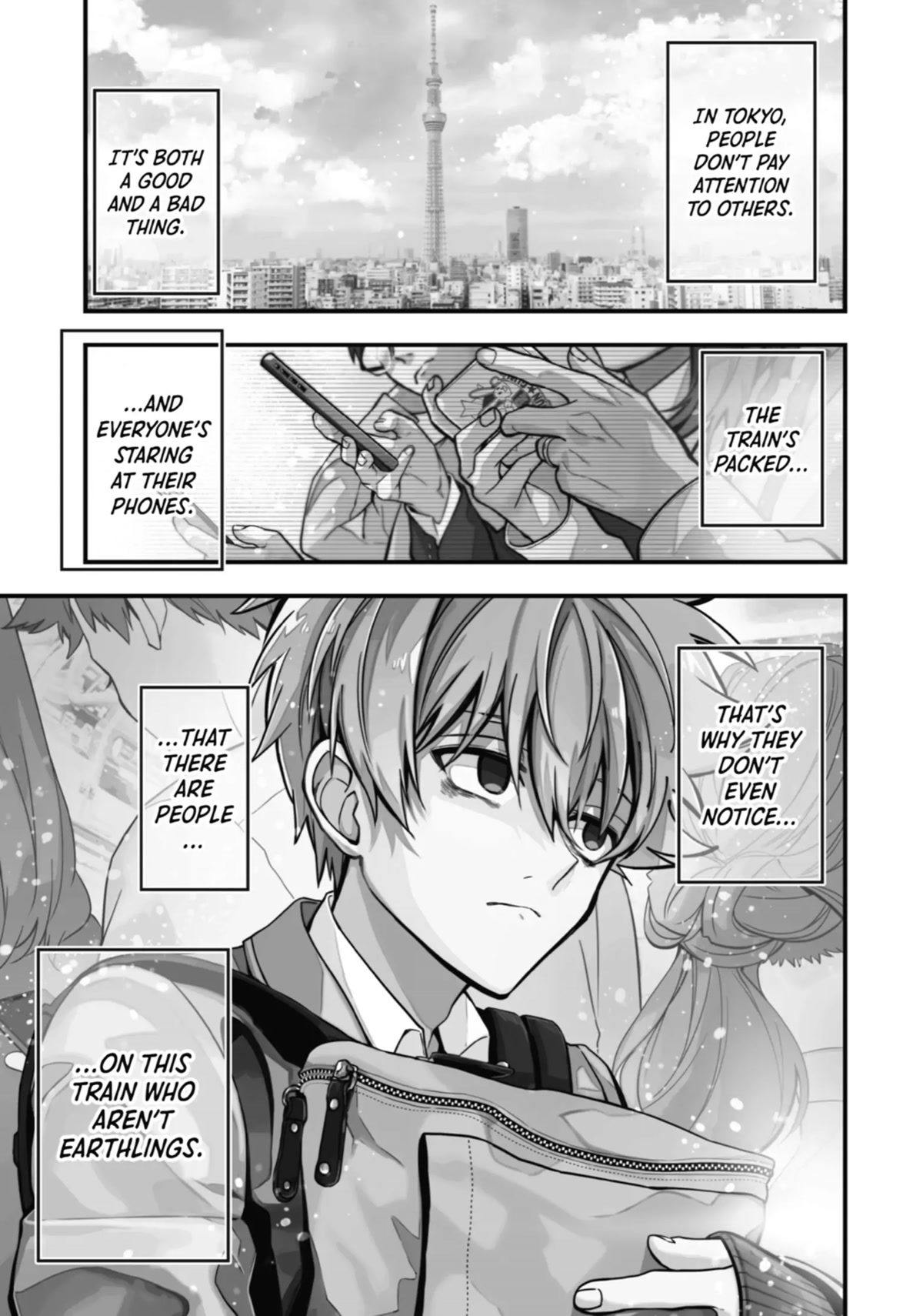 Tokyo Aliens Chapter 12 page 1 - Chapter 12