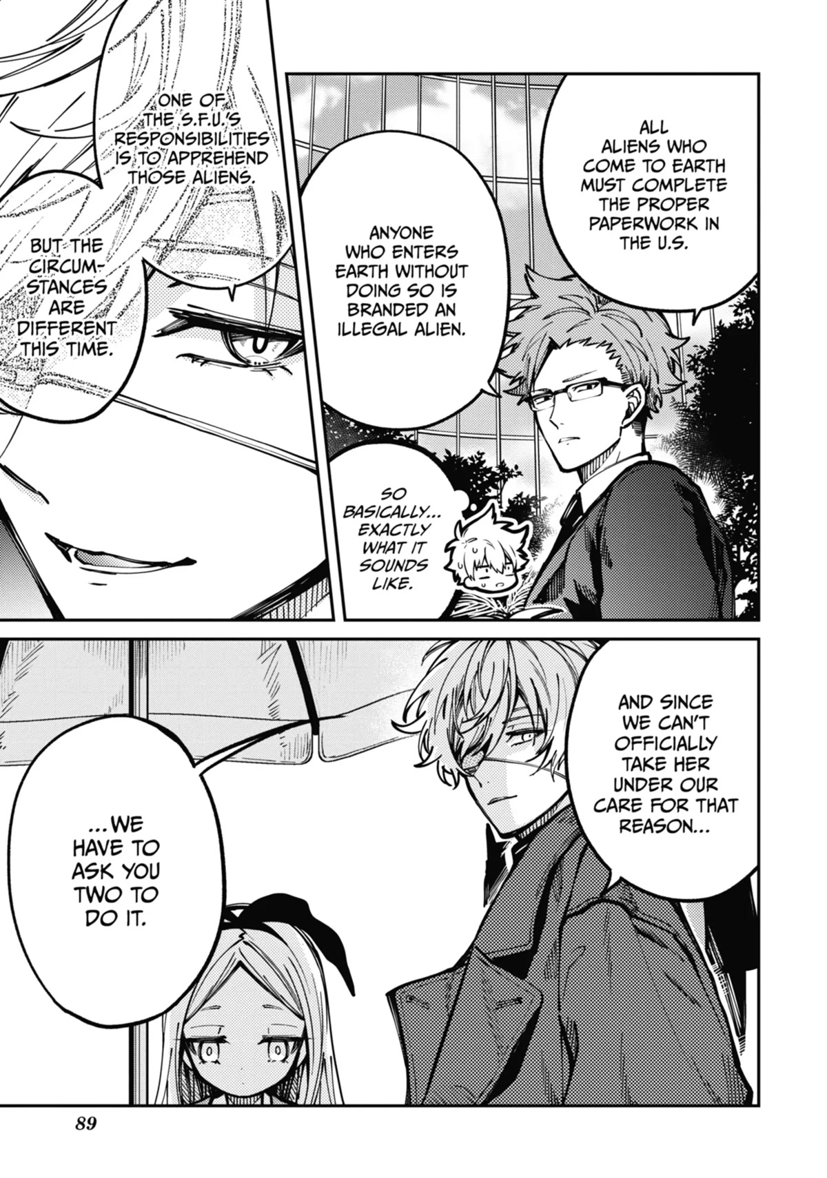 Tokyo Aliens Chapter 7 page 5 - Chapter 7