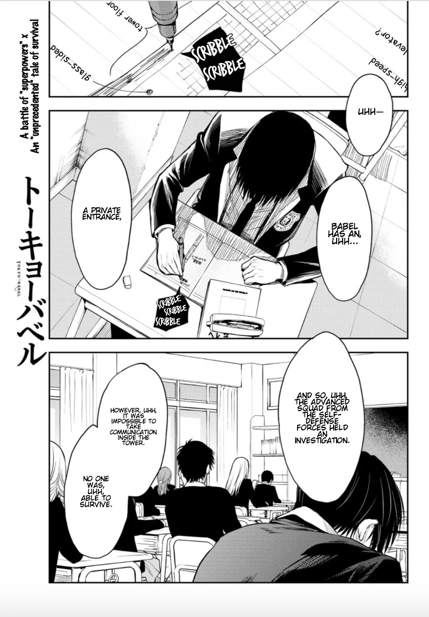 Tokyo Babel Chapter 1 page 8 - Chapter 1: Welcome to the semiosphere