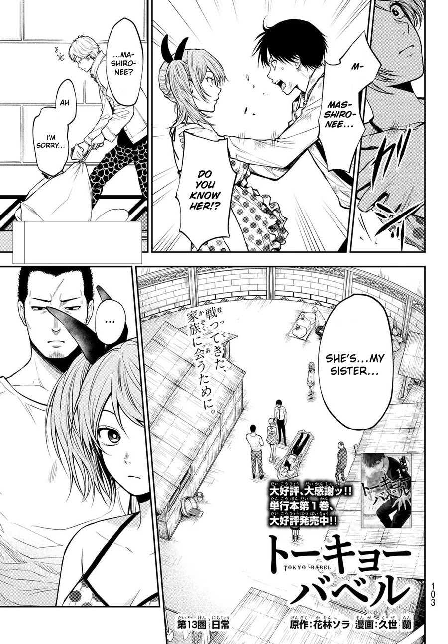 Tokyo Babel Chapter 13 page 2 - Chapter 13