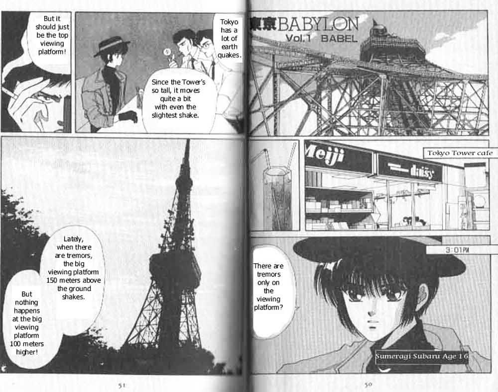Tokyo Babylon Chapter 1.2 page 3 - Vol.01 Chapter 2