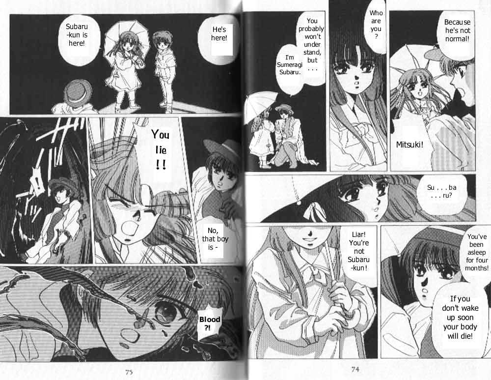 Tokyo Babylon Chapter 2.1 page 34 - Vol.02 Chapter 1 : HQ Version Vol. 2