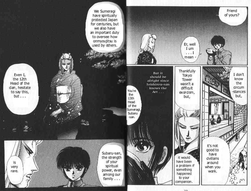 Tokyo Babylon Chapter 2.1 page 8 - Vol.02 Chapter 1 : HQ Version Vol. 2
