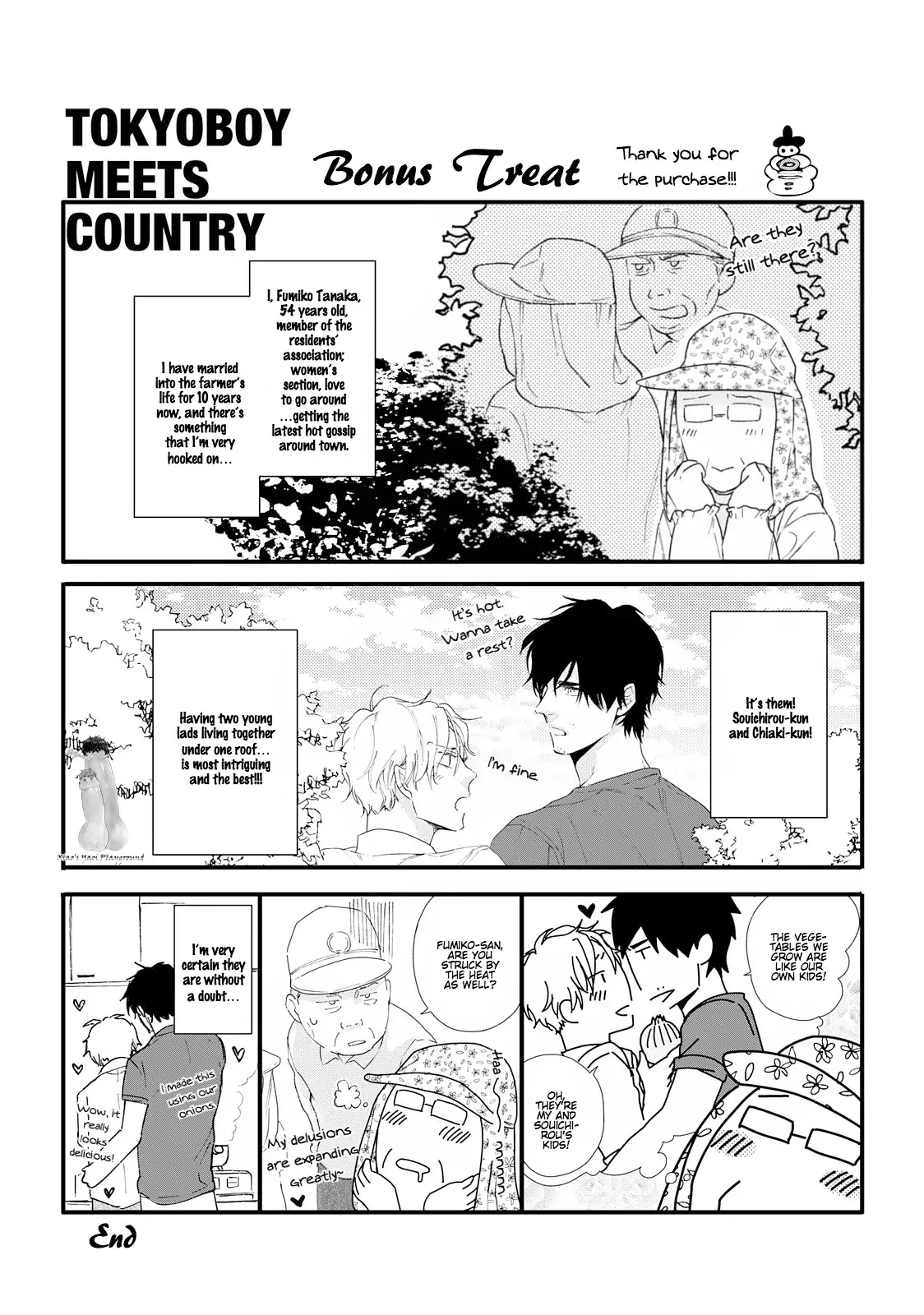 Tokyo Boy Meets Country Chapter 5.1 page 11 - Chapter 5.1: [End]