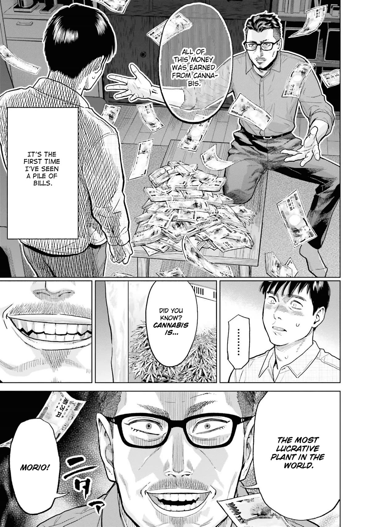 Tokyo Cannabis Special Ward - The Guy Called Cannabis King Chapter 1 page 35 - Chapter 1: The plant that bears gold