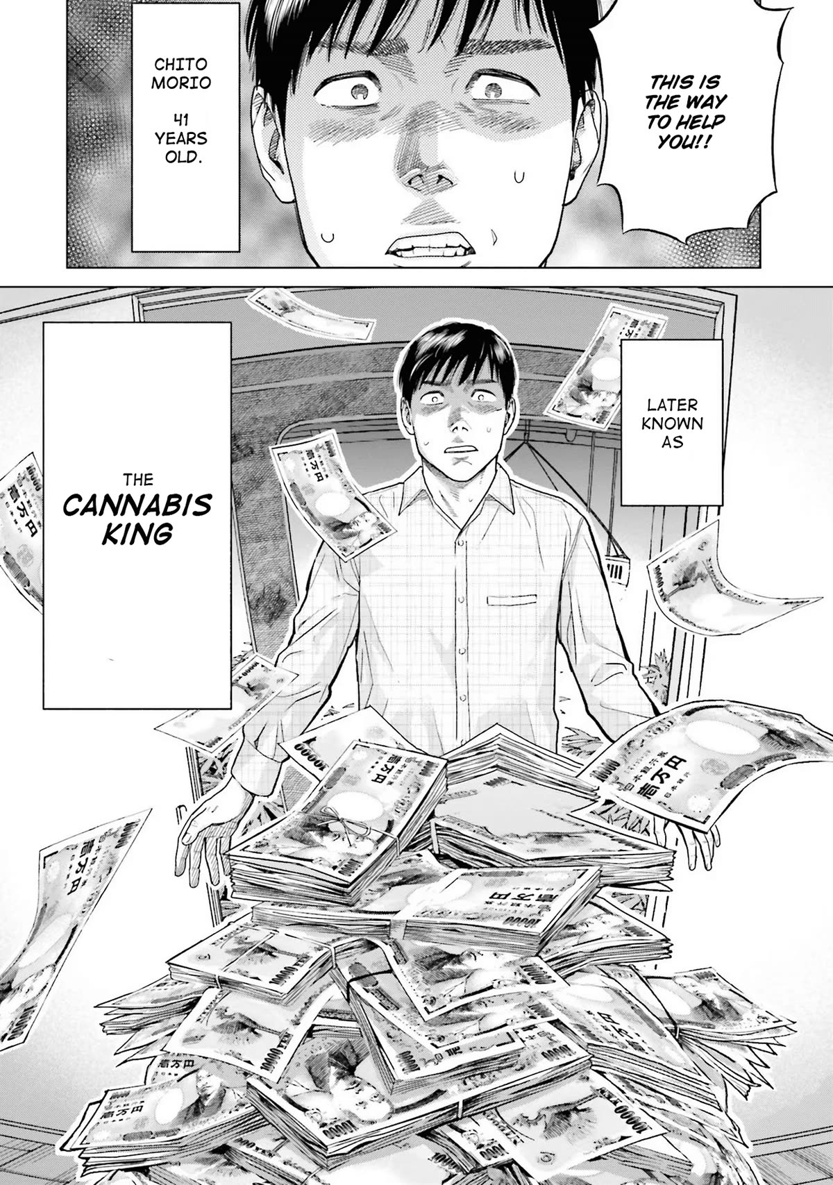 Tokyo Cannabis Special Ward - The Guy Called Cannabis King Chapter 1 page 36 - Chapter 1: The plant that bears gold