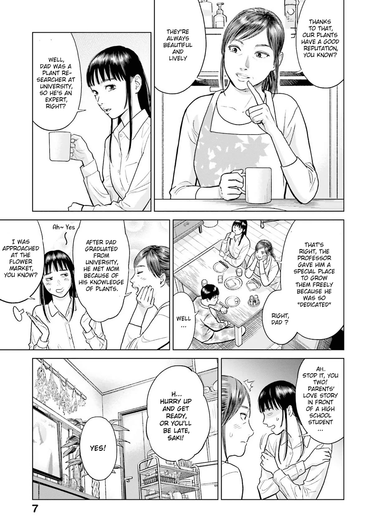 Tokyo Cannabis Special Ward - The Guy Called Cannabis King Chapter 1 page 7 - Chapter 1: The plant that bears gold