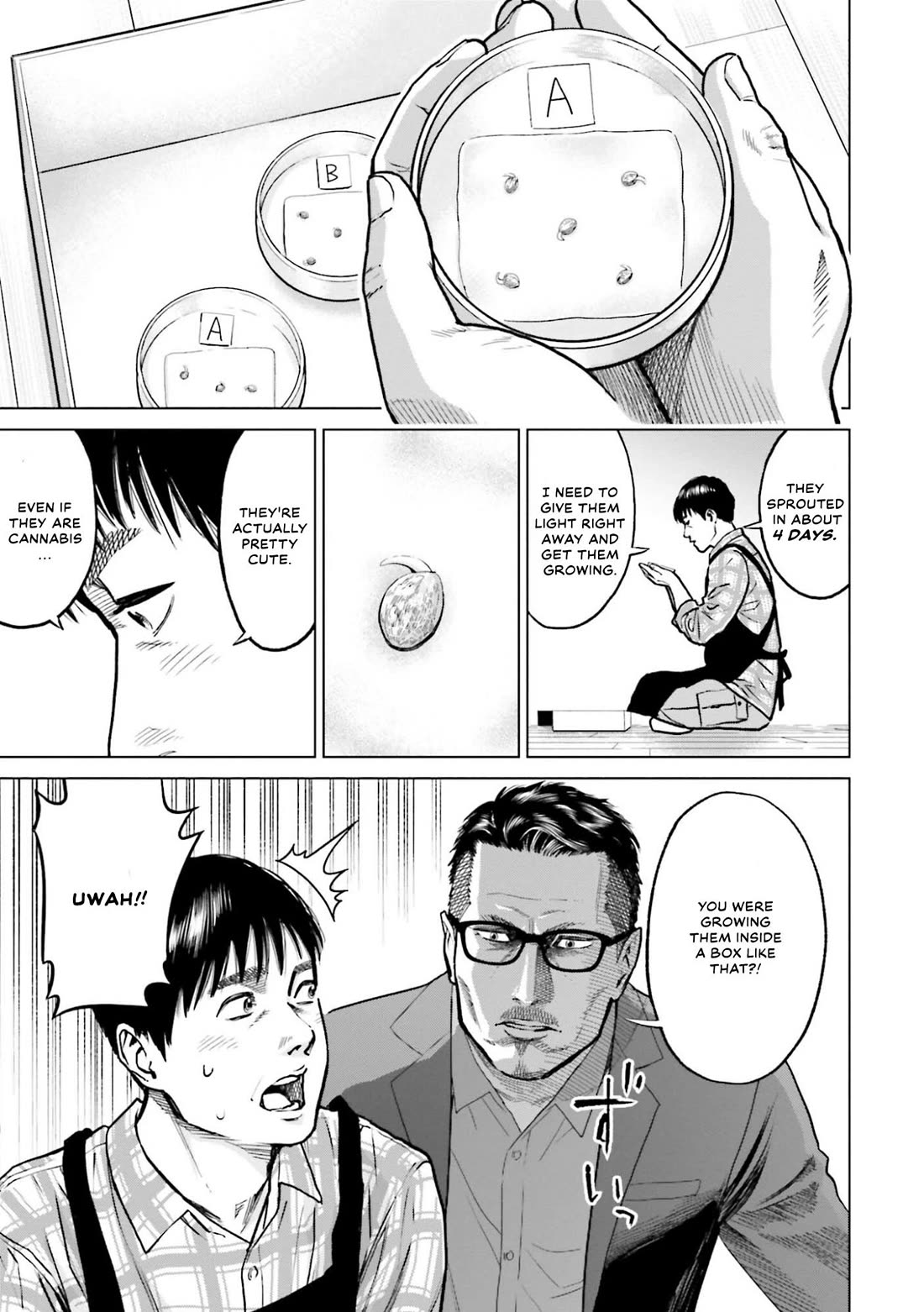 Tokyo Cannabis Special Ward - The Guy Called Cannabis King Chapter 7 page 11 - Chapter 7: The Conditions for Good Marijuana
