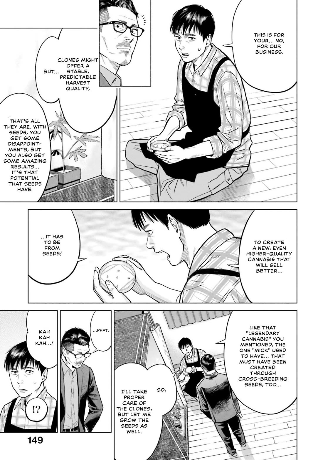 Tokyo Cannabis Special Ward - The Guy Called Cannabis King Chapter 7 page 13 - Chapter 7: The Conditions for Good Marijuana