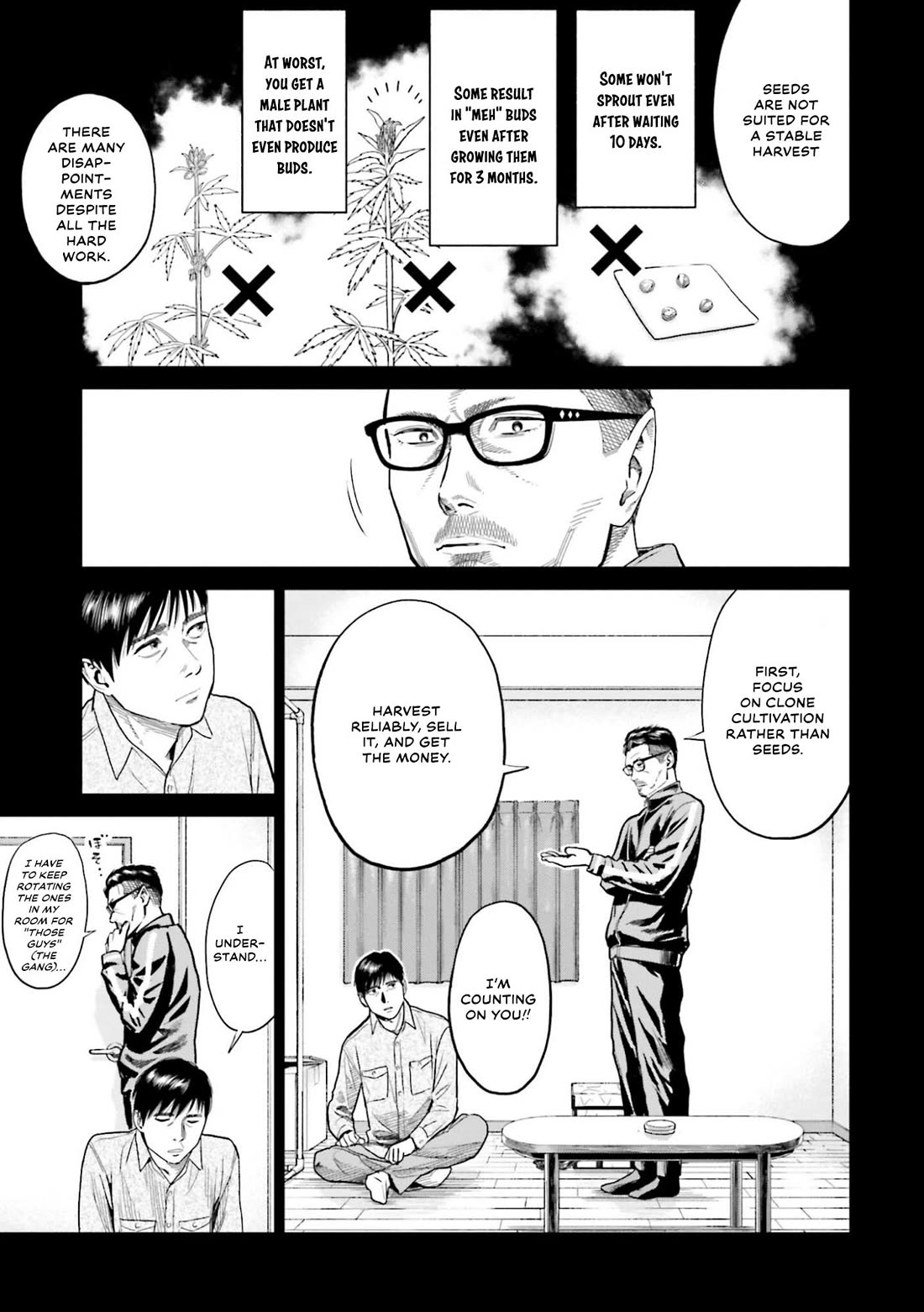 Tokyo Cannabis Special Ward - The Guy Called Cannabis King Chapter 7 page 7 - Chapter 7: The Conditions for Good Marijuana
