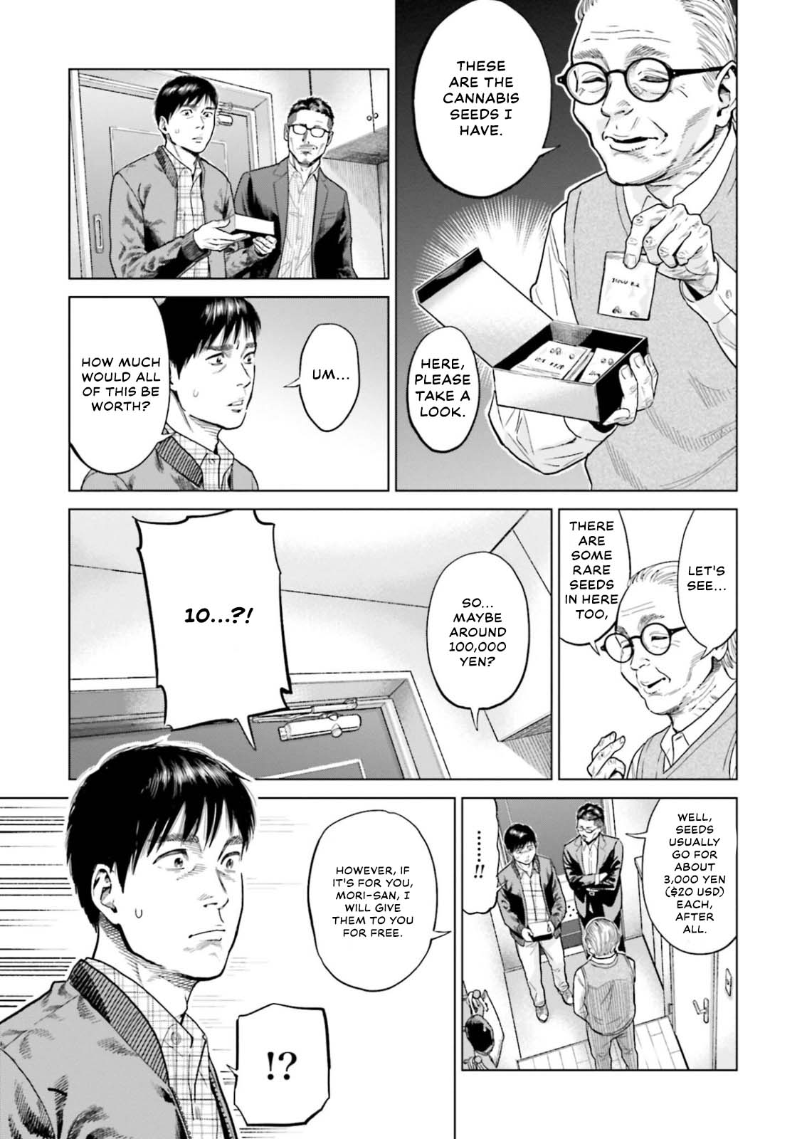 Tokyo Cannabis Special Ward - The Guy Called Cannabis King Chapter 8 page 13 - Chapter 8: The Enthusiasts