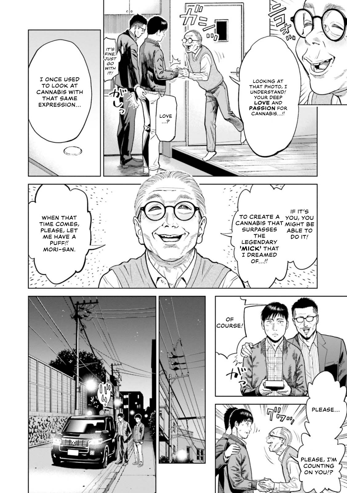Tokyo Cannabis Special Ward - The Guy Called Cannabis King Chapter 8 page 14 - Chapter 8: The Enthusiasts