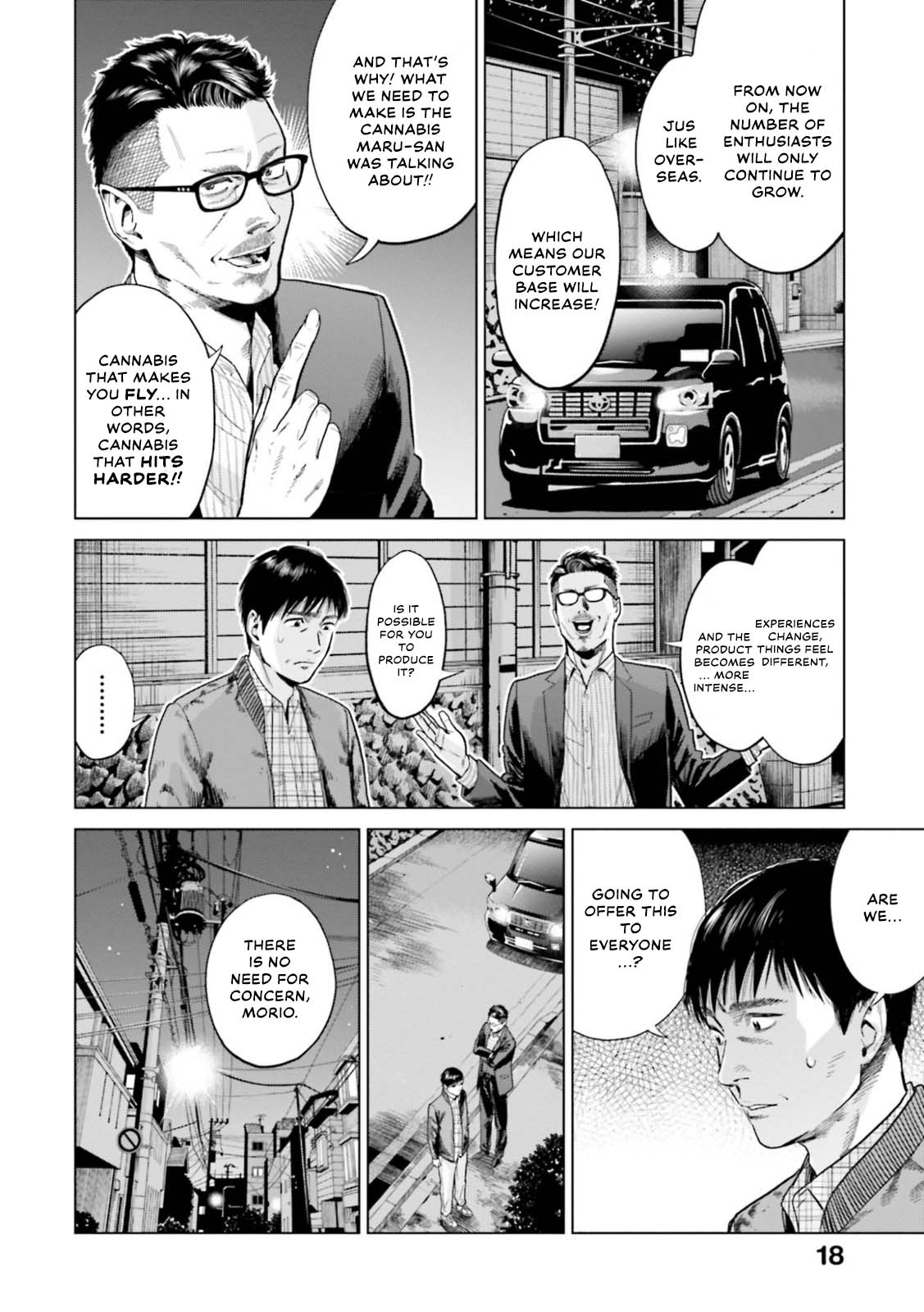 Tokyo Cannabis Special Ward - The Guy Called Cannabis King Chapter 8 page 16 - Chapter 8: The Enthusiasts