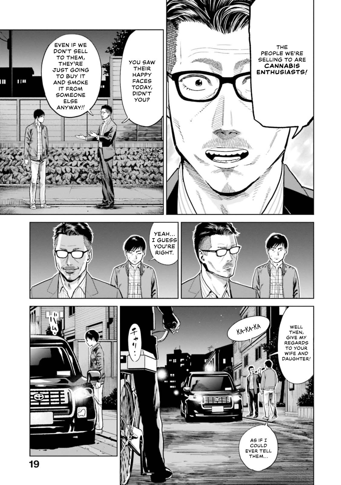 Tokyo Cannabis Special Ward - The Guy Called Cannabis King Chapter 8 page 17 - Chapter 8: The Enthusiasts