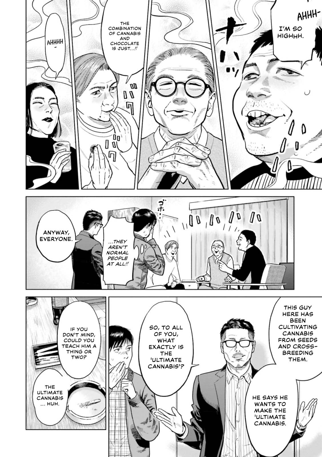 Tokyo Cannabis Special Ward - The Guy Called Cannabis King Chapter 8 page 6 - Chapter 8: The Enthusiasts