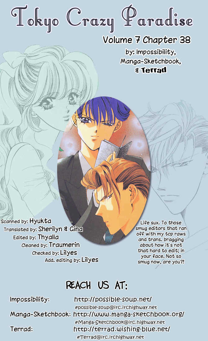 Tokyo Crazy Paradise Chapter 38 page 1 - Chapter 38