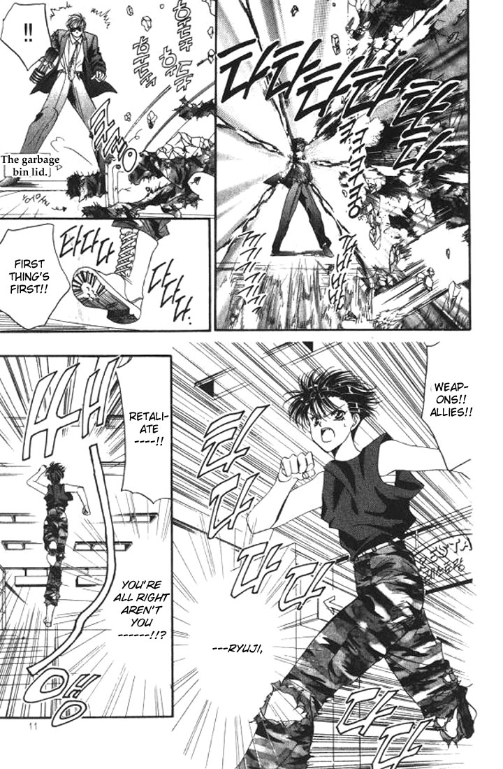 Tokyo Crazy Paradise Chapter 89.2 page 9 - Chapter 89 v2 : Don't Think You Can Mess with Us 'Cause We're Women!!!