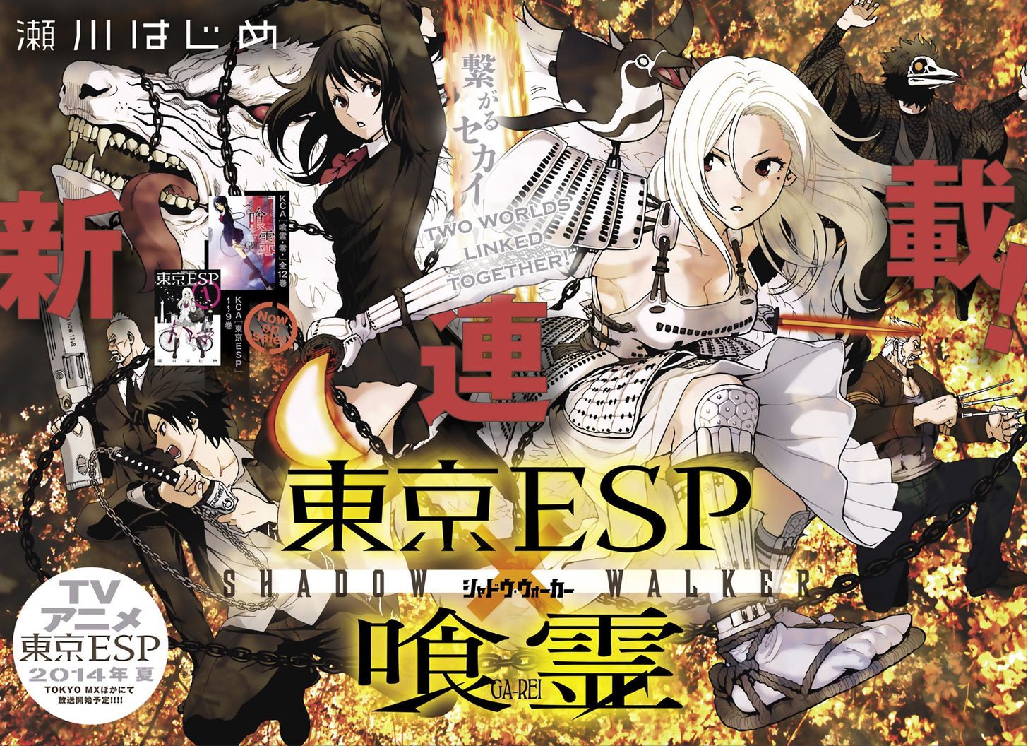 Tokyo ESP x Ga-rei - Shadow Walker Chapter 1 page 2 - Chapter 1