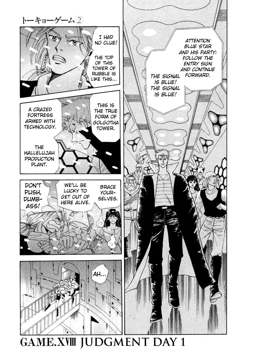 Tokyo Game Chapter 18 page 1 - Chapter 18: Judgment Day 1