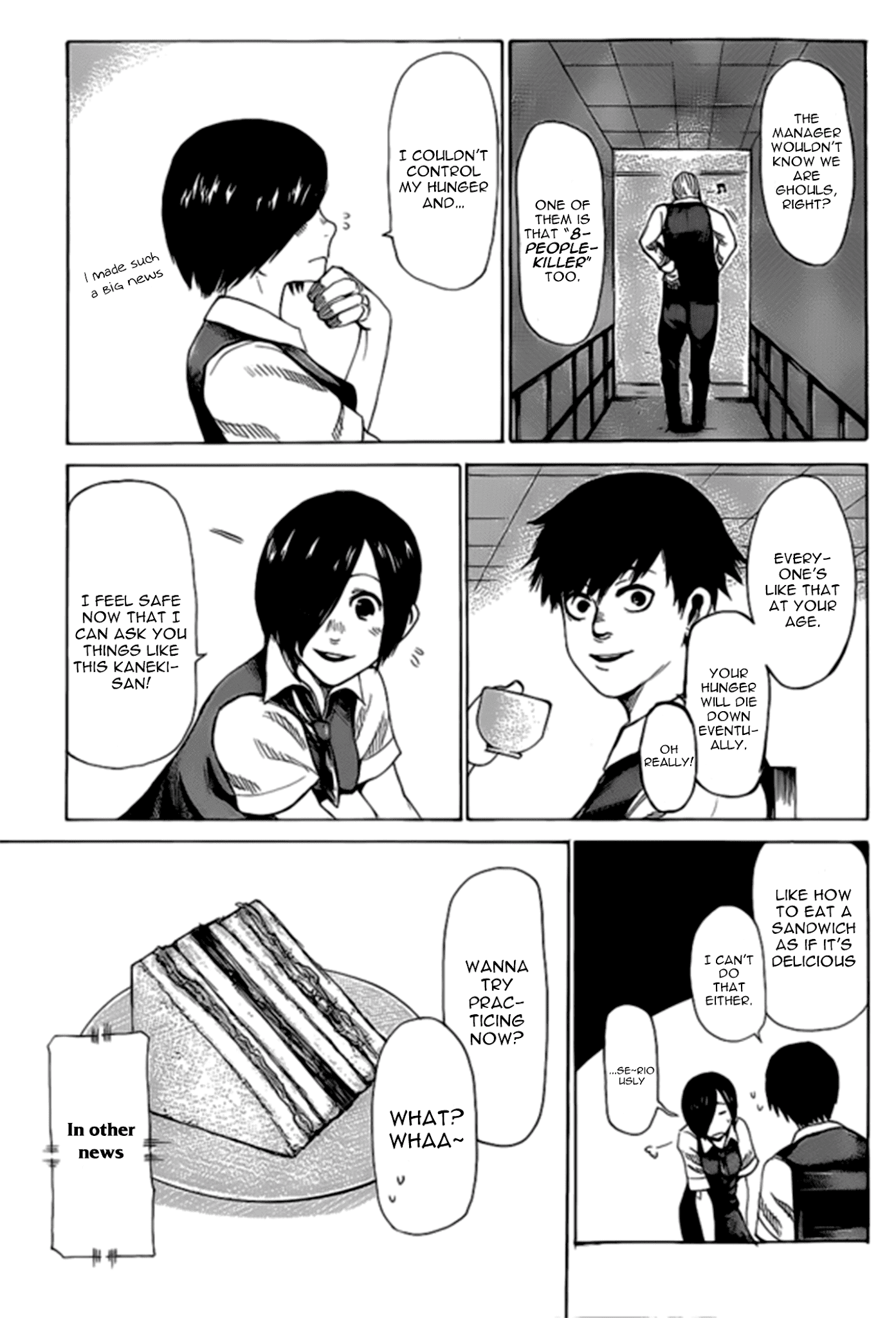 Tokyo Ghoul (Oneshot) Chapter 0.2 page 35 - Chapter 0 v2 : [Oneshot]