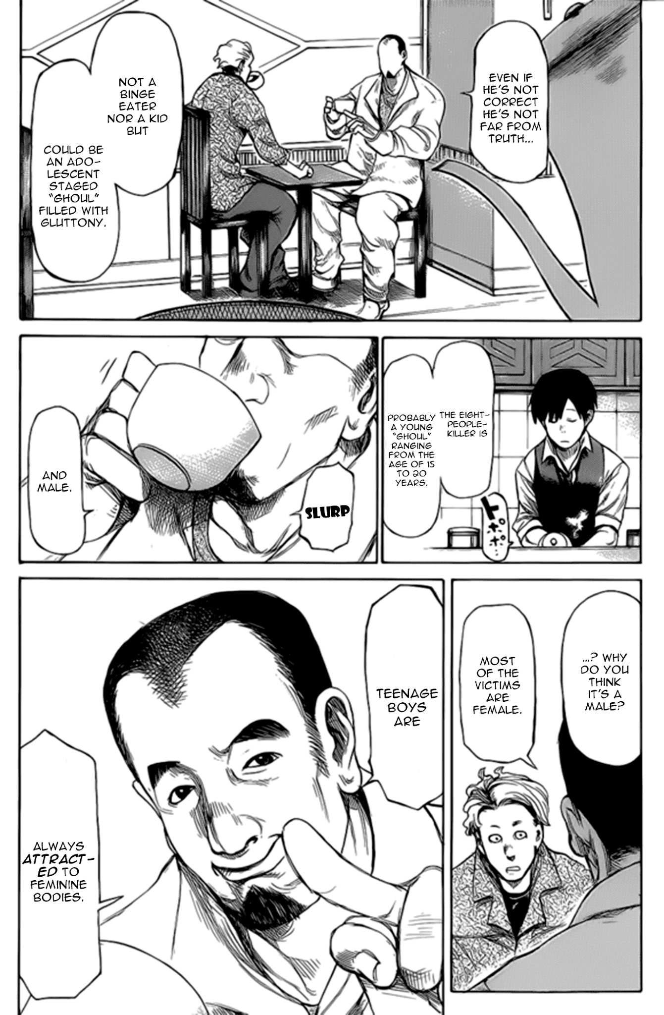 Tokyo Ghoul (Oneshot) Chapter 0.2 page 4 - Chapter 0 v2 : [Oneshot]