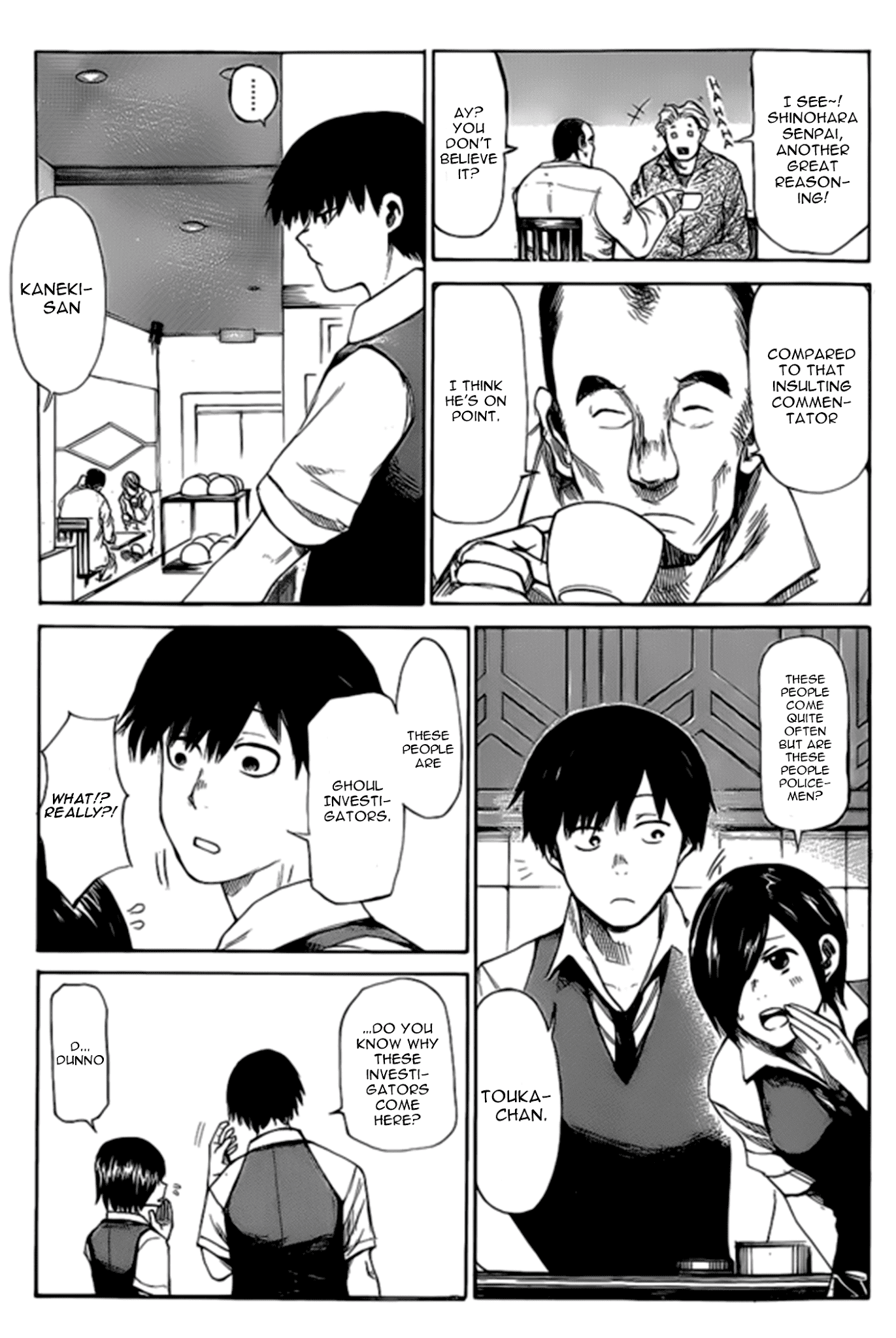 Tokyo Ghoul (Oneshot) Chapter 0.2 page 5 - Chapter 0 v2 : [Oneshot]