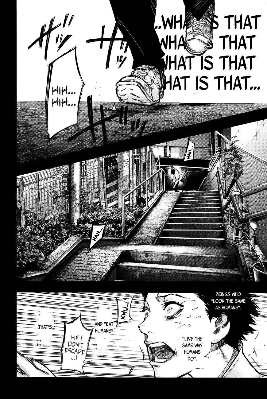 Tokyo Ghoul: Redrawn Chapter 1 page 27 - Chapter 1 : Tragedy