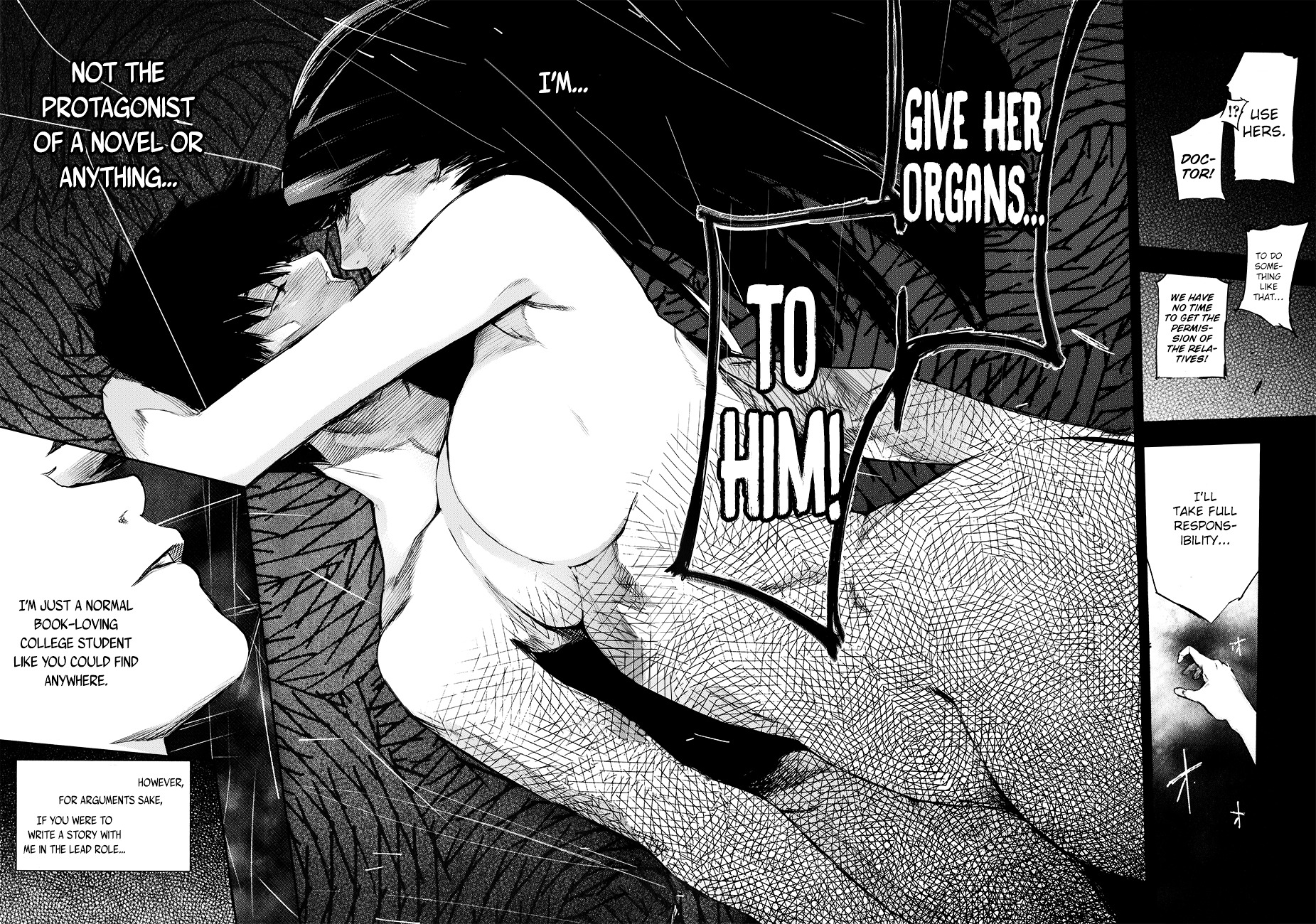 Tokyo Ghoul: Redrawn Chapter 1 page 37 - Chapter 1 : Tragedy