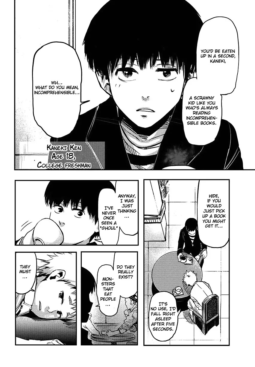 Tokyo Ghoul Chapter 1 page 11 - Chapter 1: Tragedy