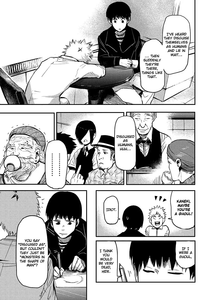 Tokyo Ghoul Chapter 1 page 12 - Chapter 1: Tragedy