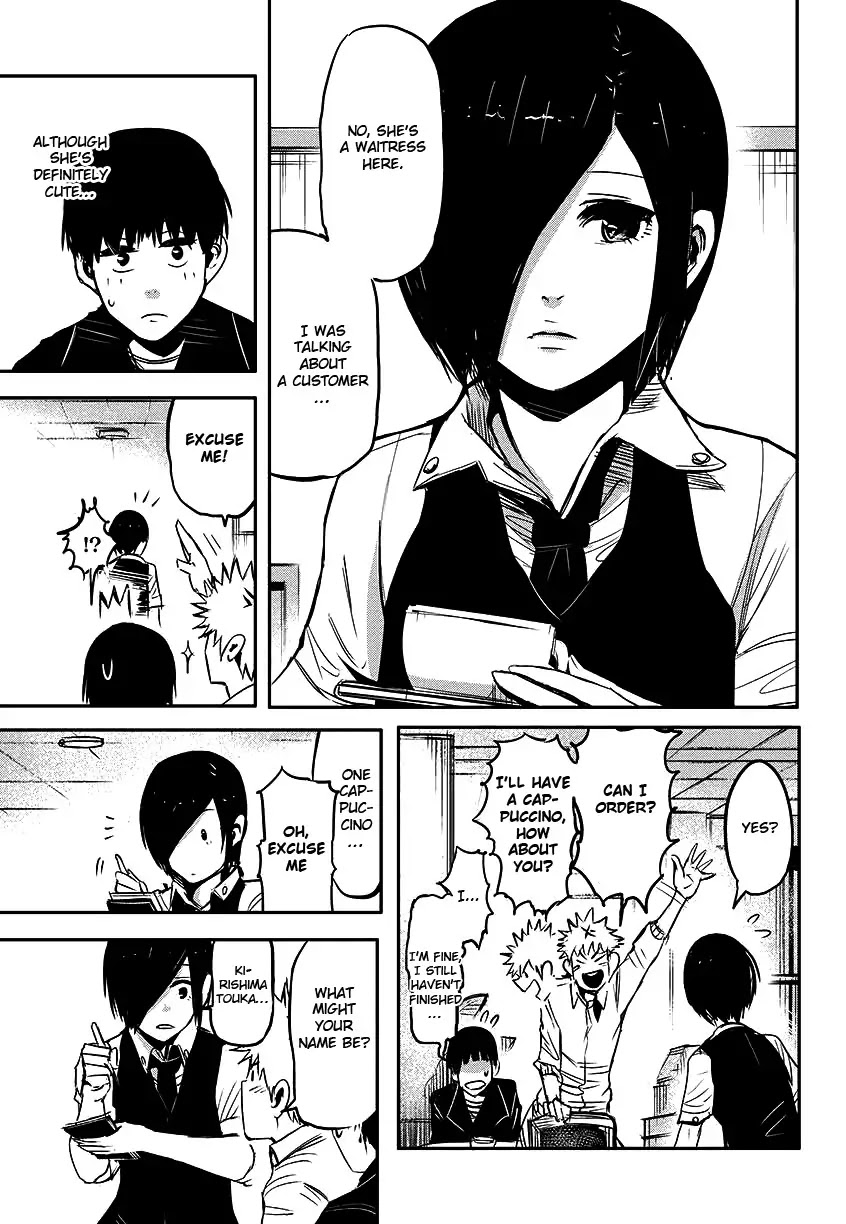 Tokyo Ghoul Chapter 1 page 14 - Chapter 1: Tragedy