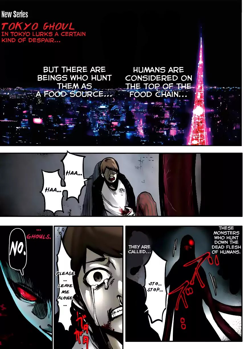 Tokyo Ghoul Chapter 1 page 7 - Chapter 1: Tragedy