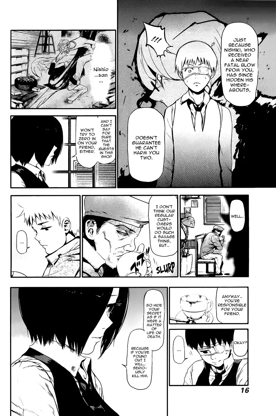 Tokyo Ghoul Chapter 10 page 14 - Chapter 10: Antique