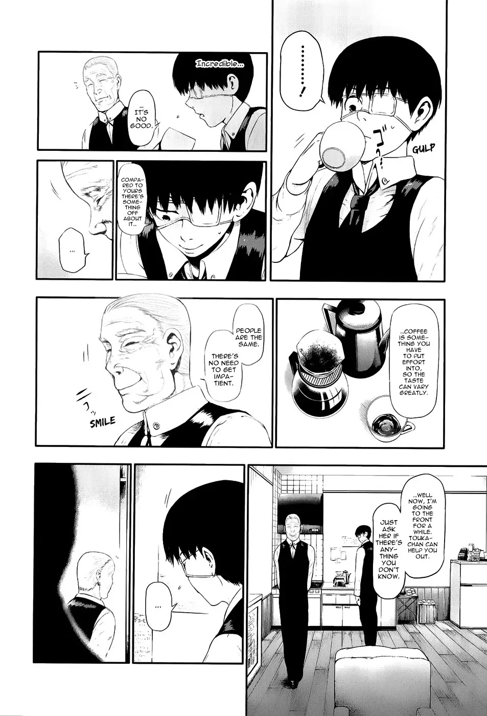 Tokyo Ghoul Chapter 10 page 6 - Chapter 10: Antique