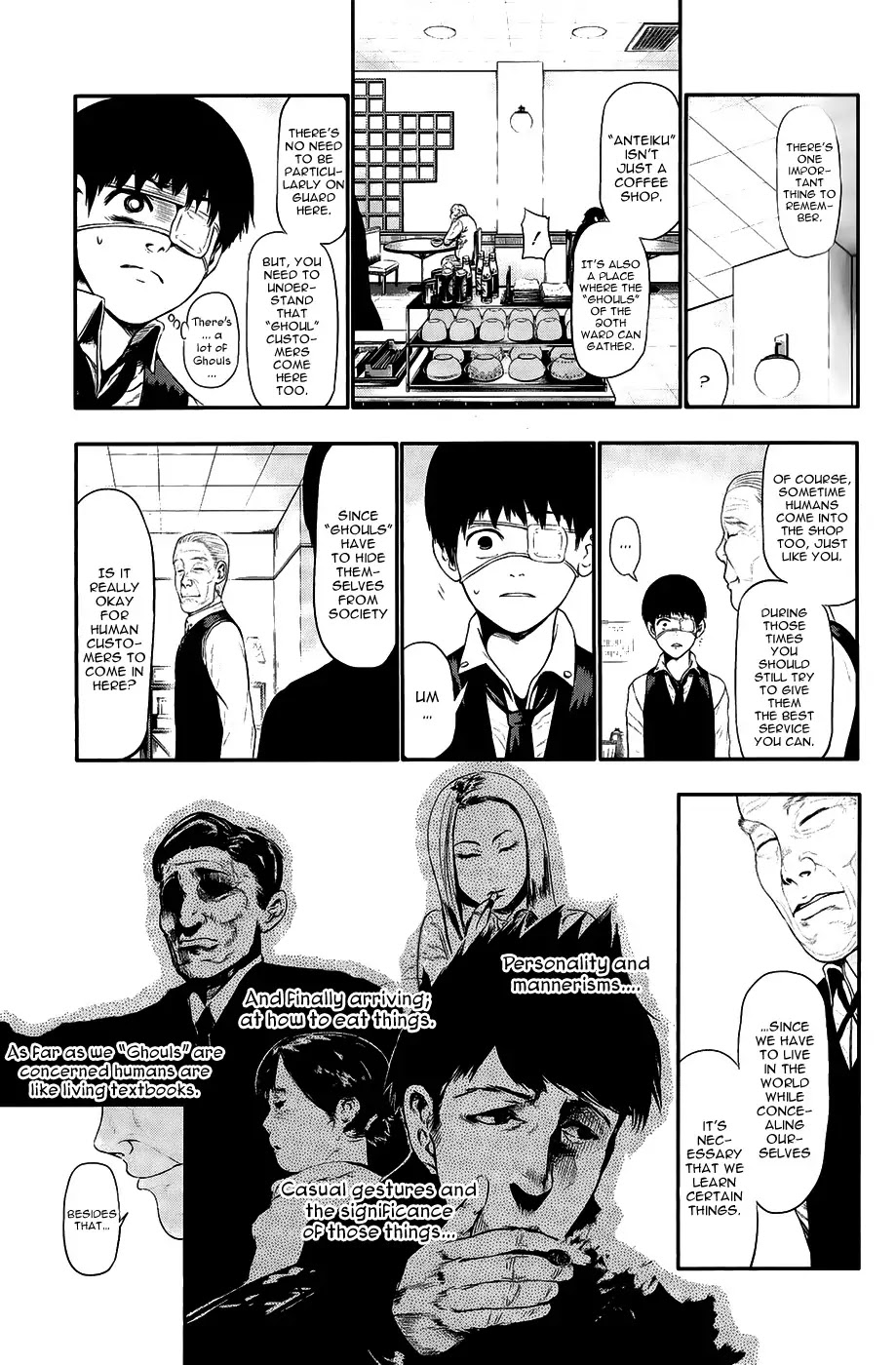 Tokyo Ghoul Chapter 10 page 7 - Chapter 10: Antique