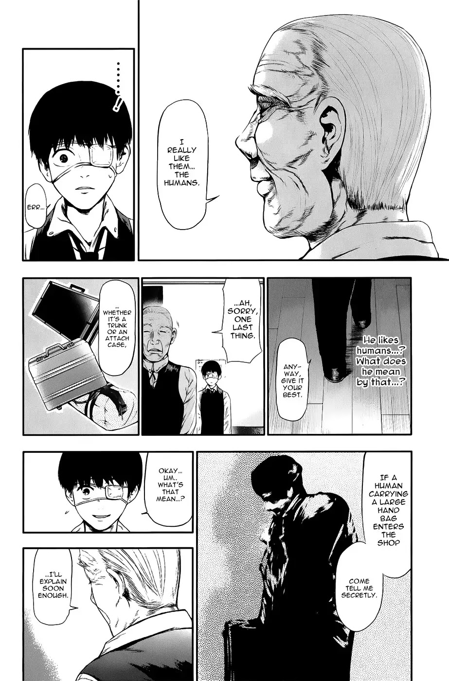 Tokyo Ghoul Chapter 10 page 8 - Chapter 10: Antique