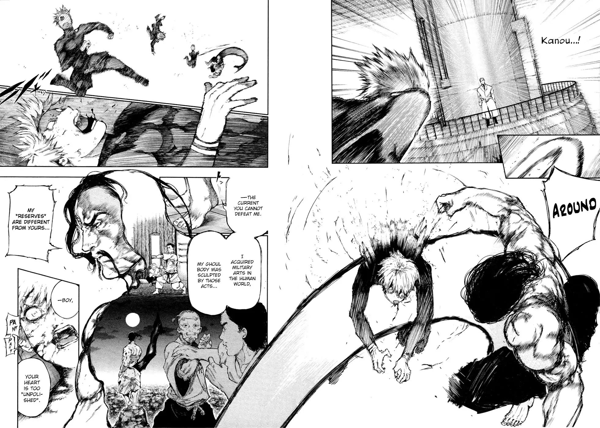 Tokyo Ghoul Chapter 100 page 4 - Chapter 100: Centipede