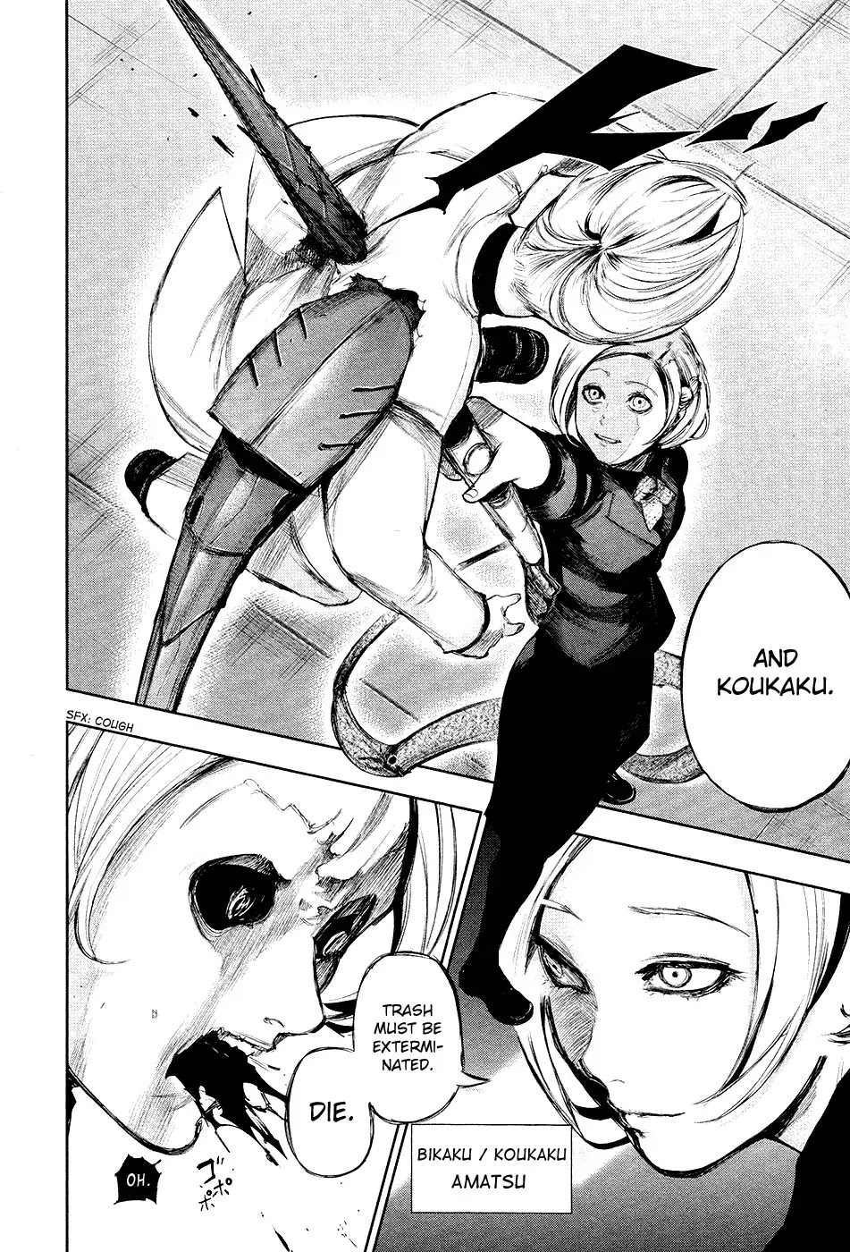 Tokyo Ghoul Chapter 101 page 12 - Chapter 101: Hybrid