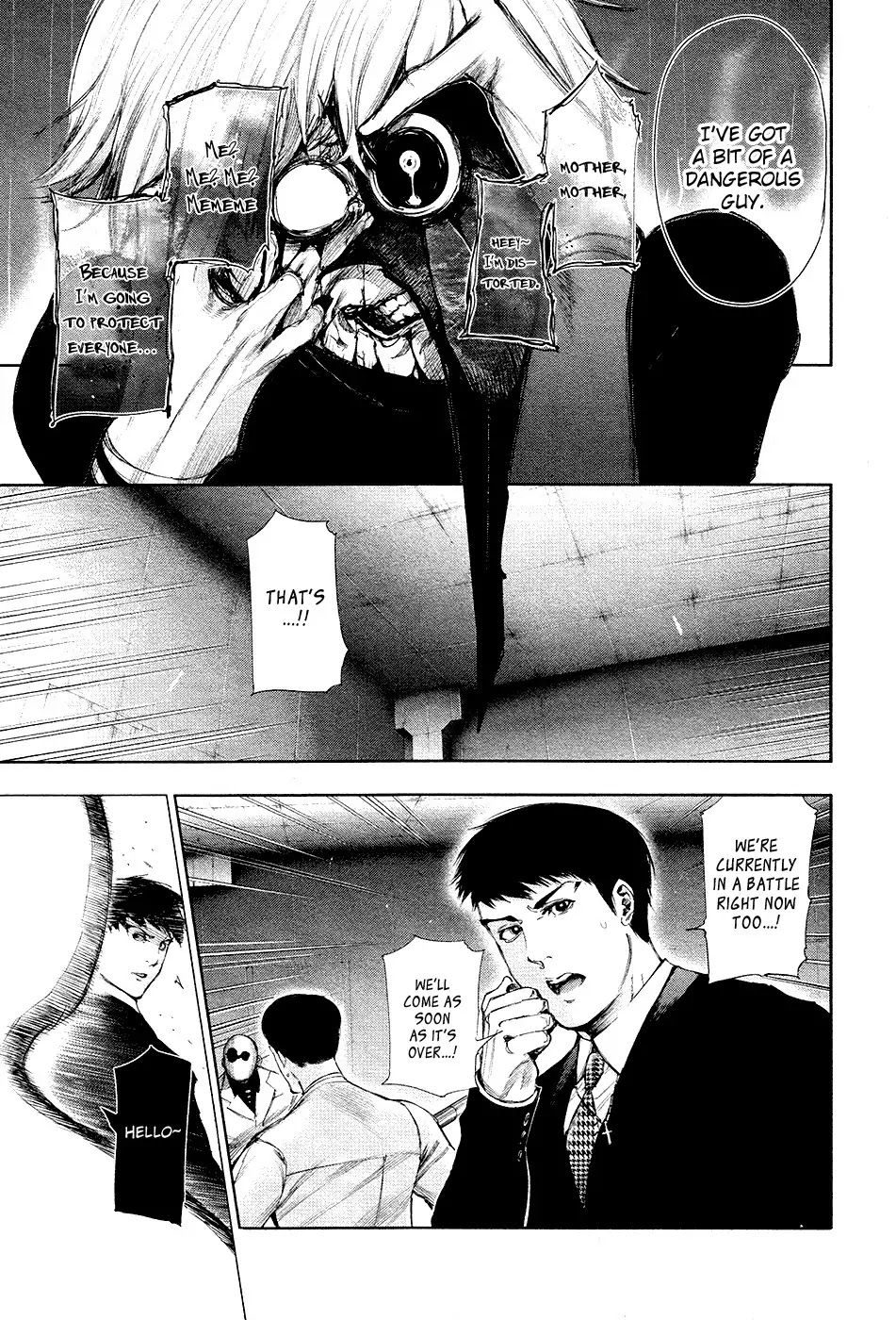 Tokyo Ghoul Chapter 101 page 7 - Chapter 101: Hybrid