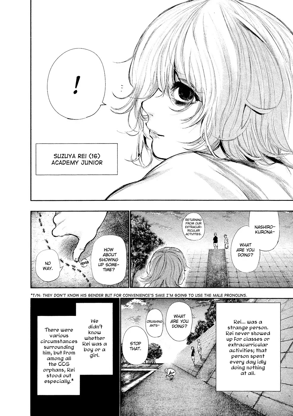 Tokyo Ghoul Chapter 102 page 8 - Chapter 102: White and Black