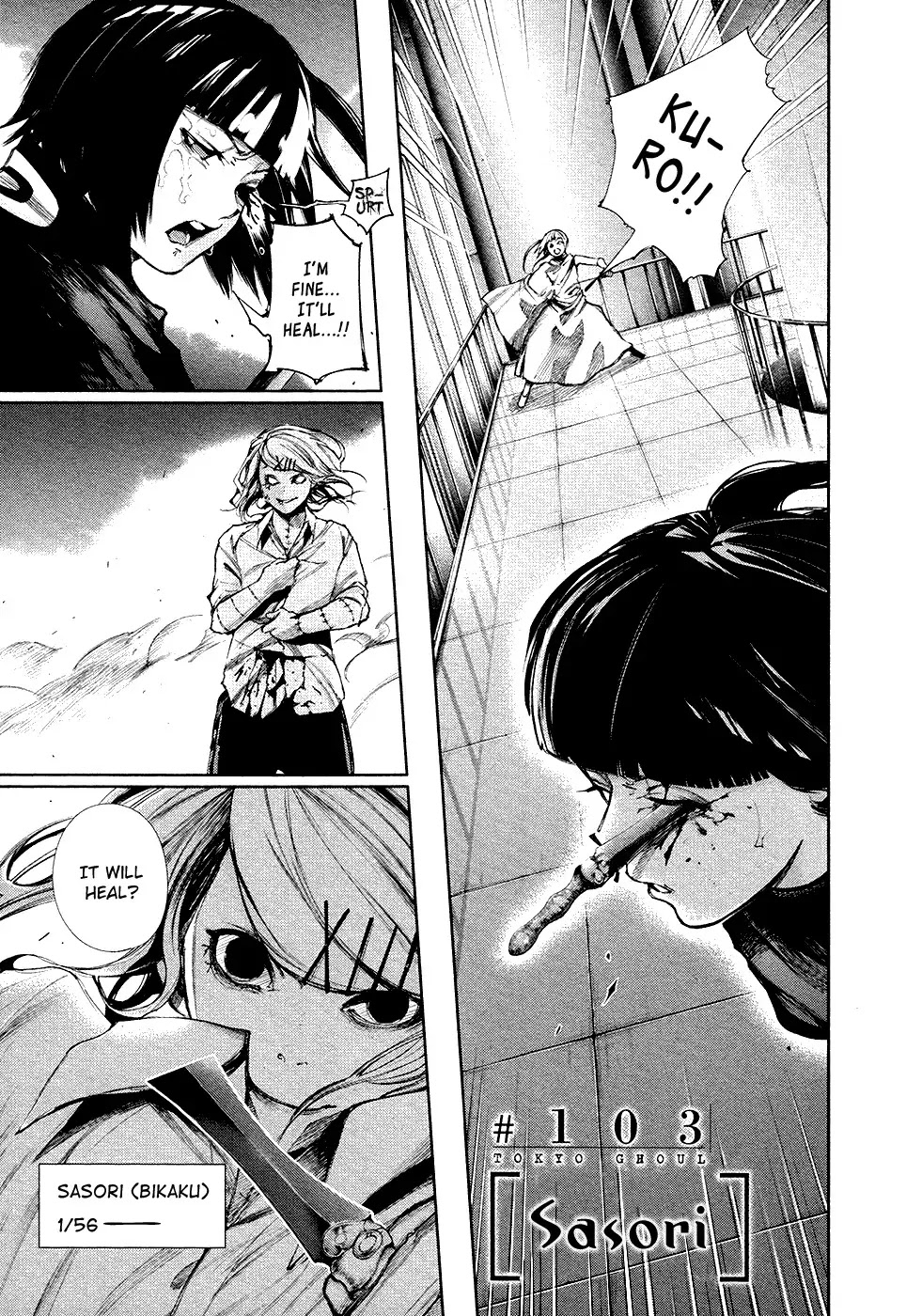 Tokyo Ghoul Chapter 103 page 2 - Chapter 103: Sasori