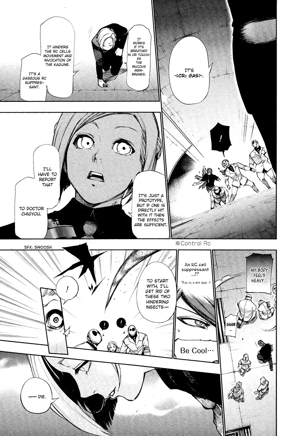 Tokyo Ghoul Chapter 104 page 6 - Chapter 104: Gas