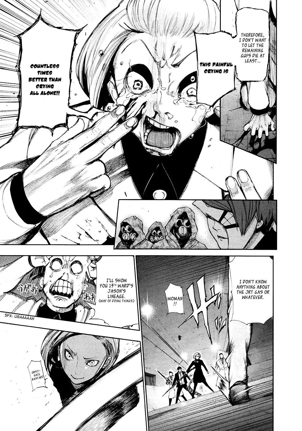 Tokyo Ghoul Chapter 104 page 8 - Chapter 104: Gas