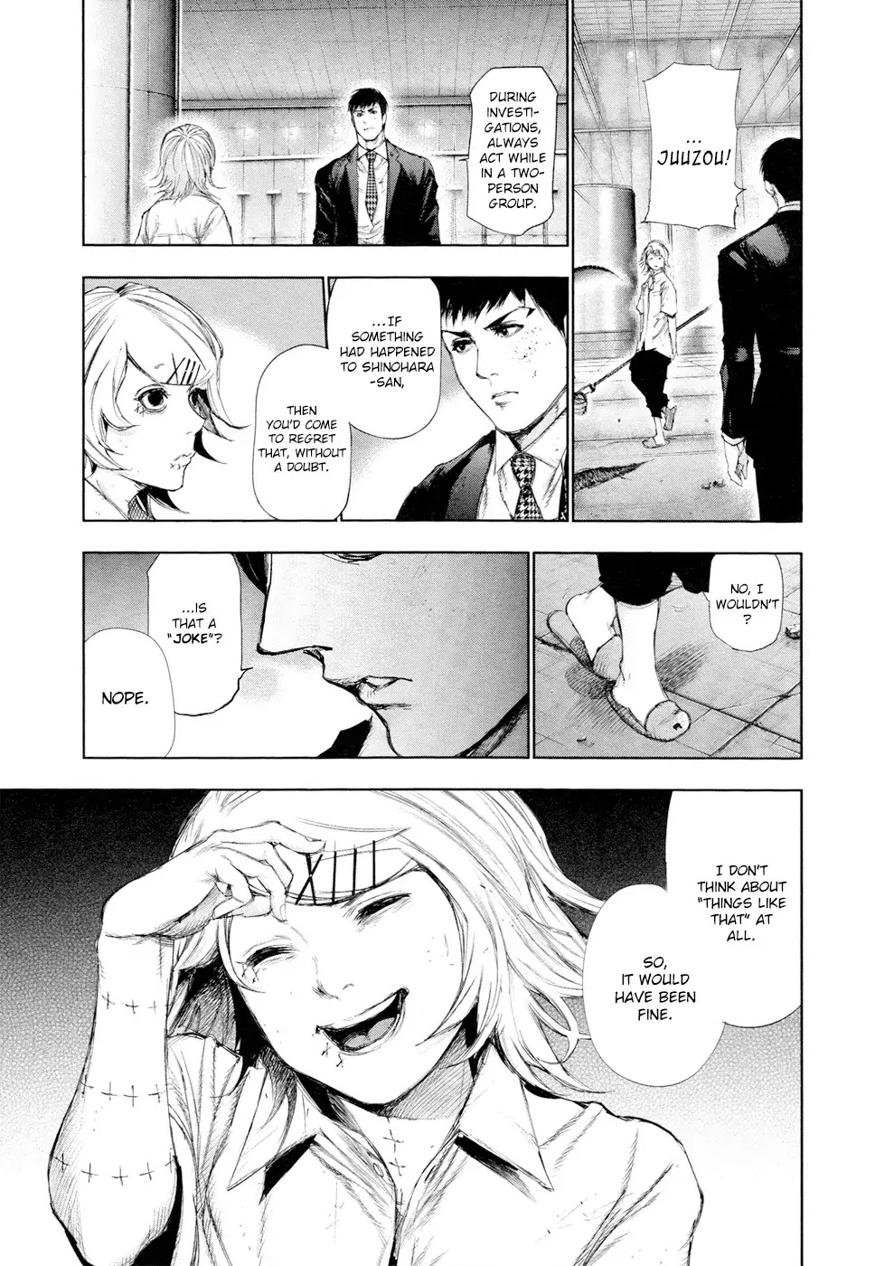 Tokyo Ghoul Chapter 107 page 14 - Chapter 107: Tear