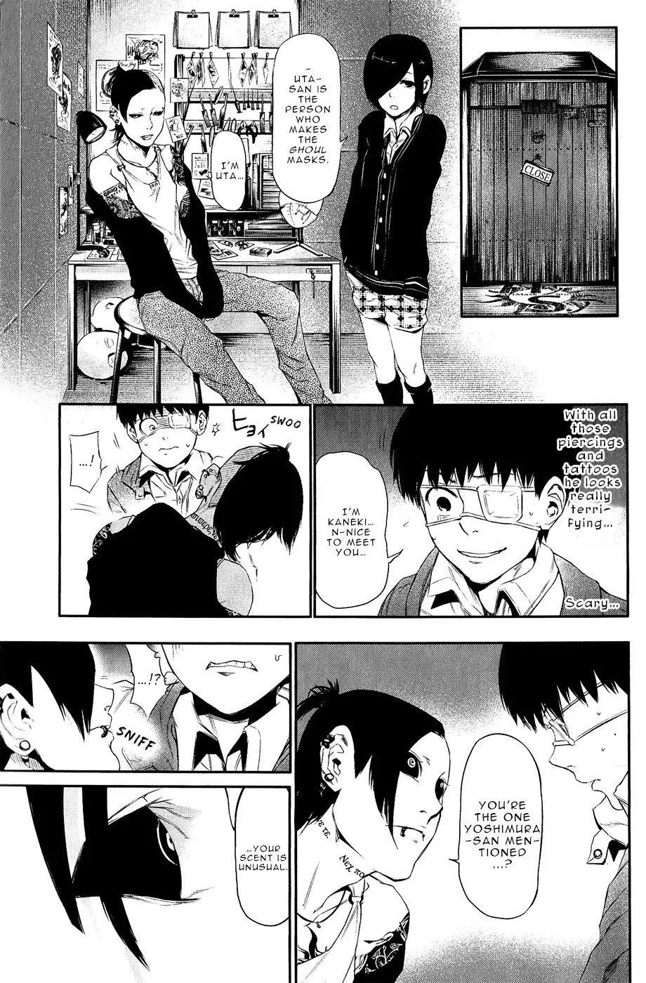 Tokyo Ghoul Chapter 11 page 12 - Chapter 11: Mask