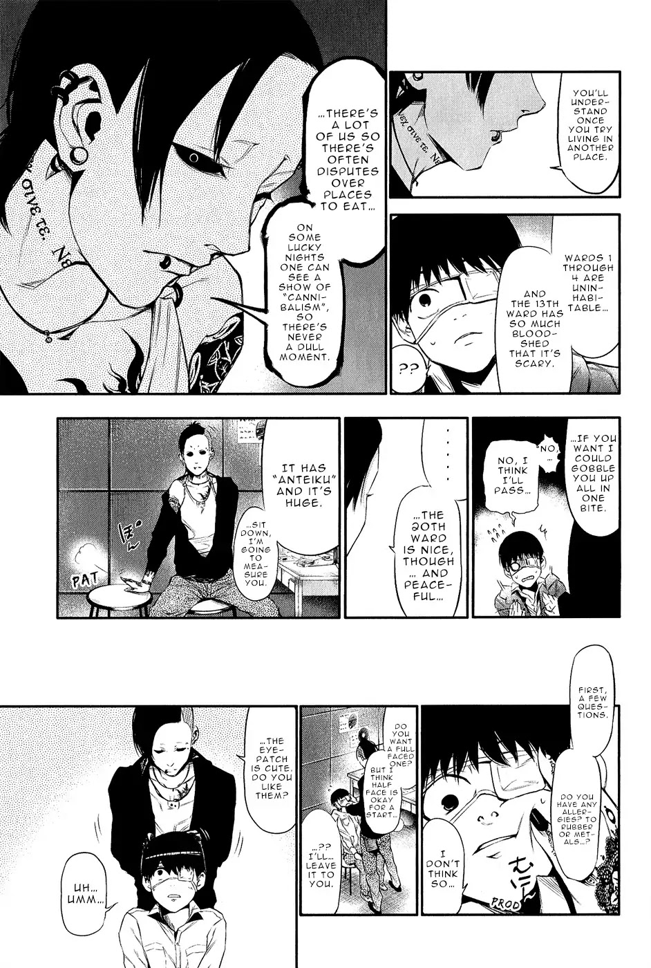 Tokyo Ghoul Chapter 11 page 14 - Chapter 11: Mask