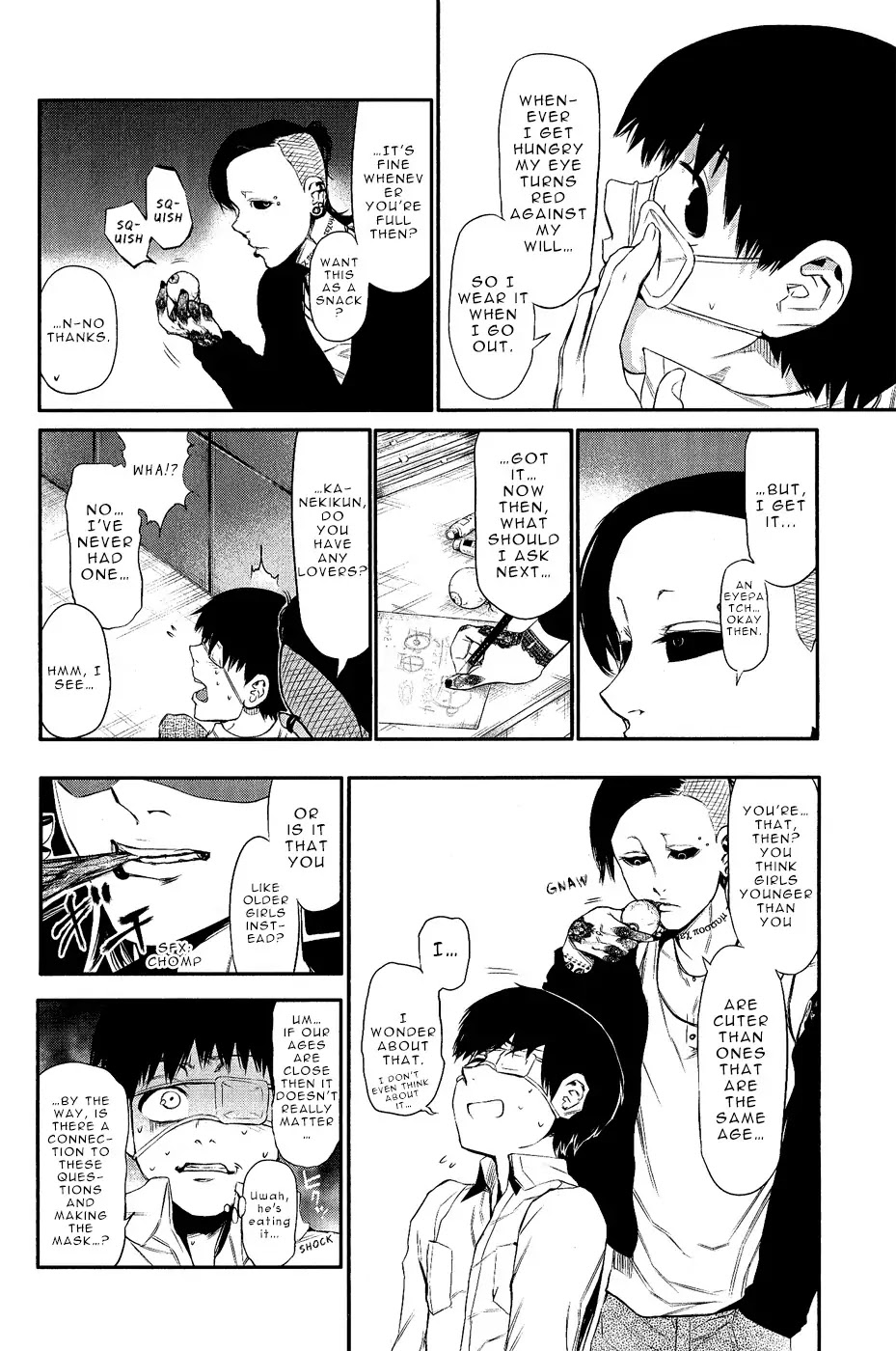 Tokyo Ghoul Chapter 11 page 15 - Chapter 11: Mask